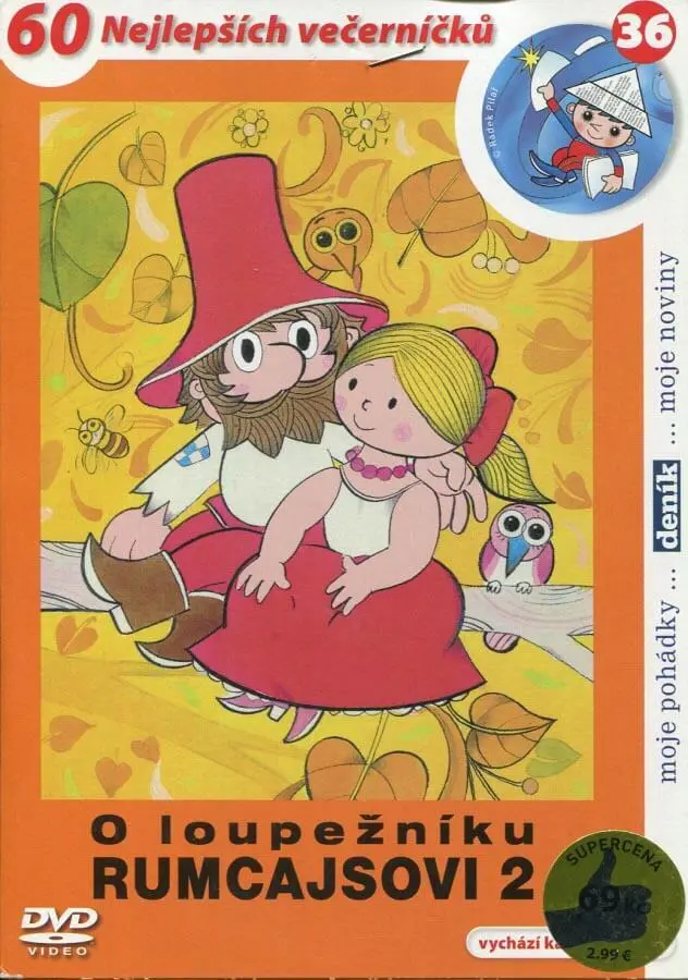 O loupežníku Rumcajsovi 2. - DVD - Václav Čtvrtek
