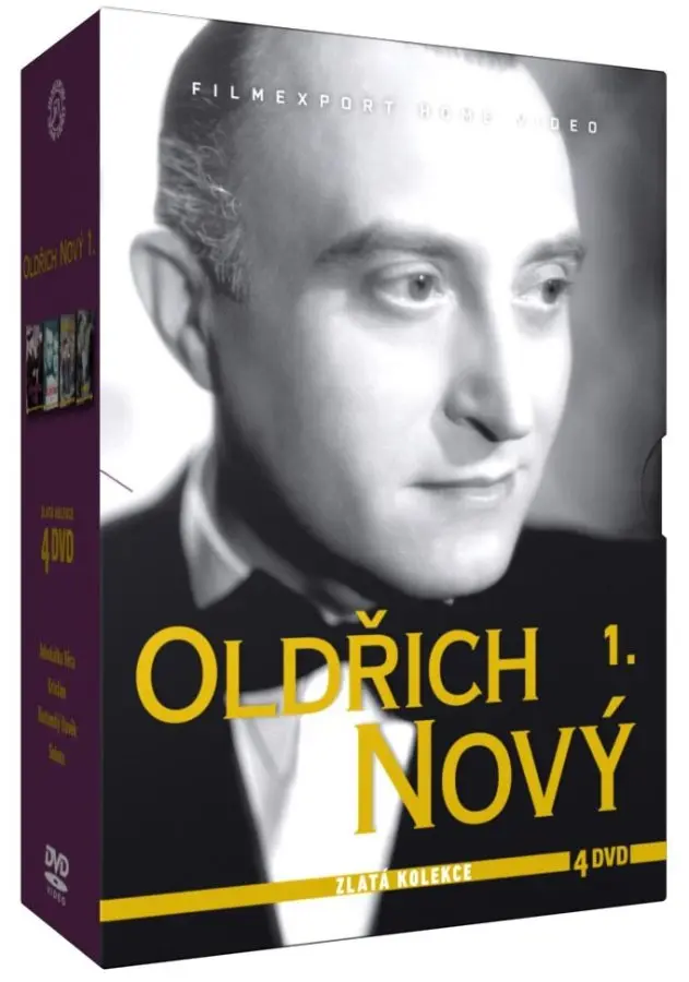 DVD Oldřich Nový 1 - Kolekce: Advokátka Věra + Kristián + Roztomilý člověk + Sobota: Oldřich Nový 1 - Kolekce: Advokátka Věra + Kristián + Roztomilý člověk + Sobota