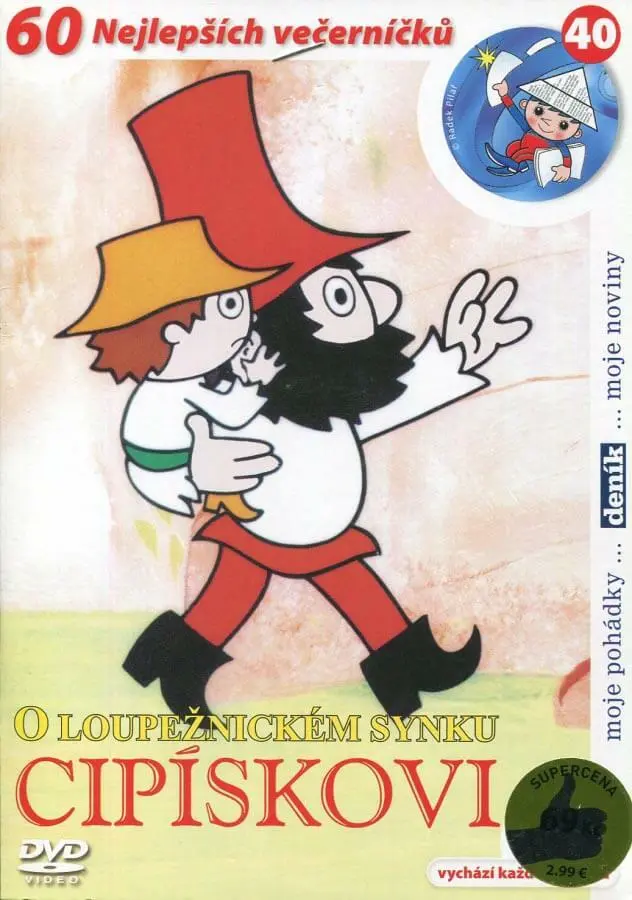 O loupežnickém synku Cipískovi - DVD - Václav Čtvrtek