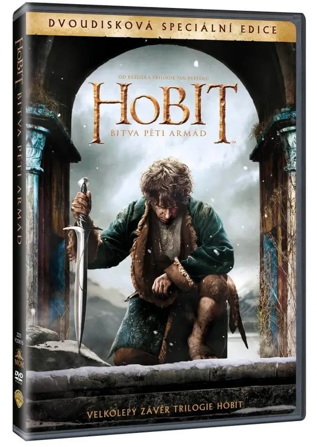 Hobit: Bitva pěti armád 2 DVD - film z kategorie Dobrodružné filmy