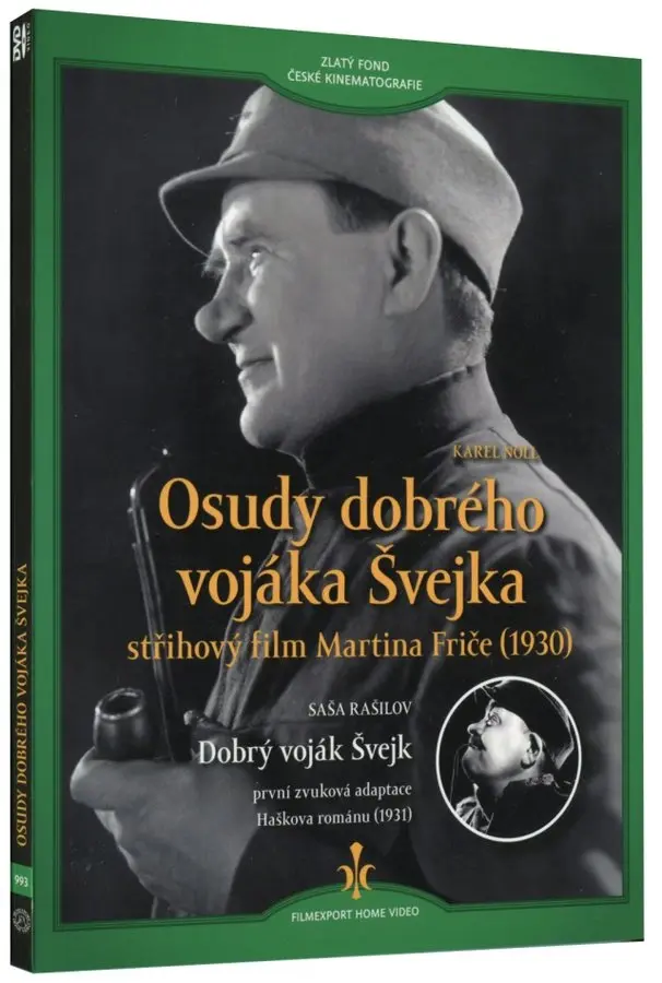 Osudy dobrého vojáka Švejka (1930) + Dobrý voják Švejk (1931) - digipack - film z kategorie Drámy