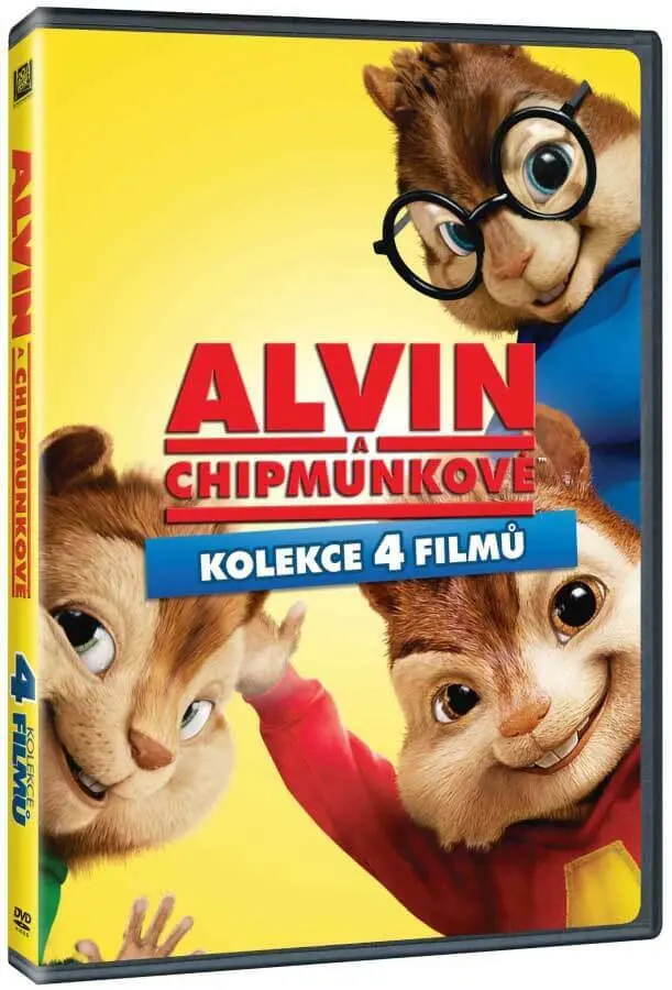 Alvin a Chipmunkové kolekce 1.-4. - film z kategorie Rodinné a vianočné komédie