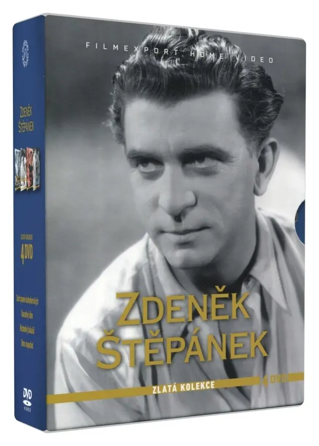 DVD Zdeněk Štěpánek - Kolekce: Cech Panen Kutnohorských + Kouzelný Dům + Nezbedný Bakalář + Dnes Naposled: Zdeněk Štěpánek - Kolekce: Cech Panen Kutnohorských + Kouzelný Dům + Nezbedný Bakalář + Dnes Naposled