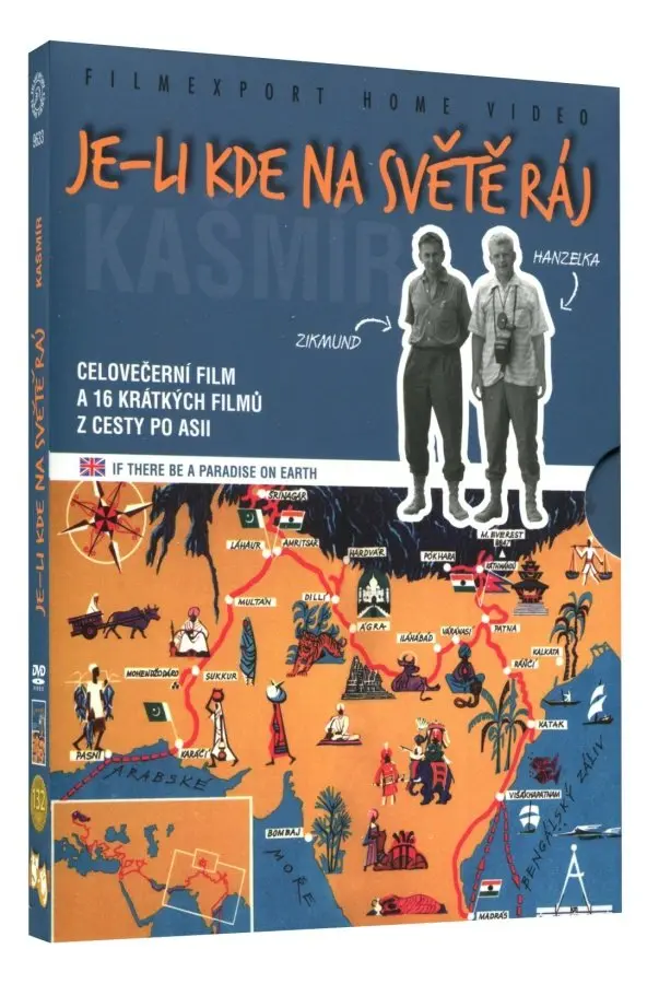 DVD Hanzelka A Zikmund: Je-li Kde Na Světě Ráj - Kašmír: Hanzelka A Zikmund: Je-li Kde Na Světě Ráj - Kašmír (2 Dvd)