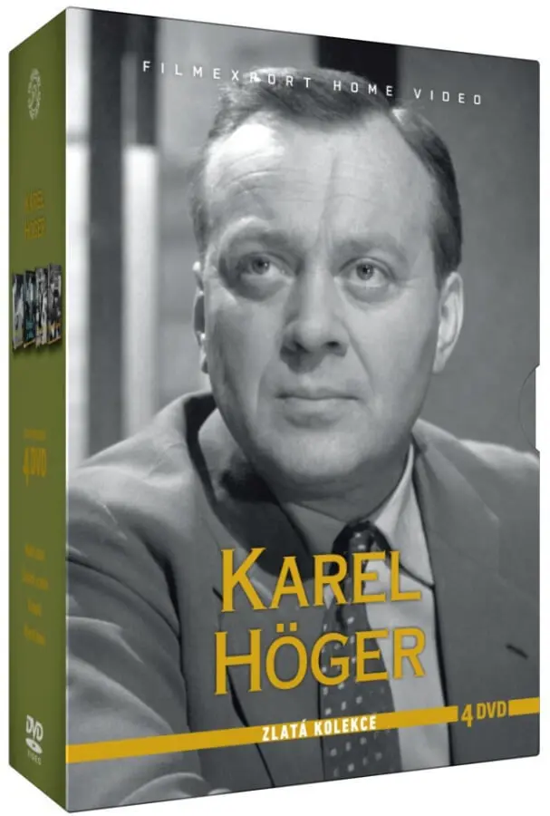 DVD Karel Höger - Kolekce: Čtrnáctý U Stolu + Krakatit + Návrat Domů + Modrý Závoj: Karel Höger - Kolekce: Čtrnáctý U Stolu + Krakatit + Návrat Domů + Modrý Závoj