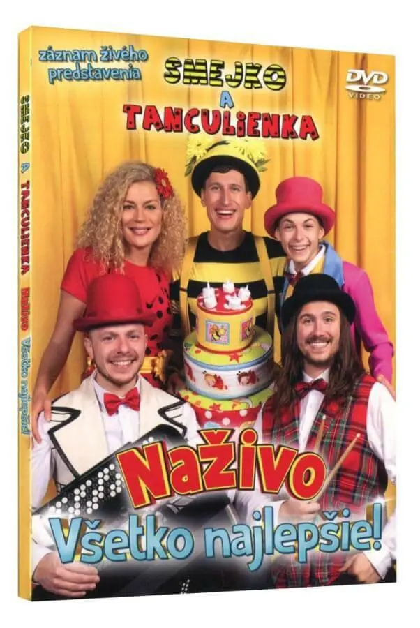 DVD Smejko A Tanculienka: Všetko Najlepšie! Naživo