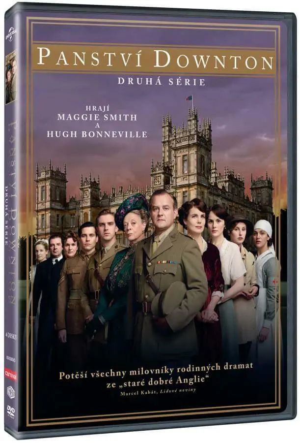Panství Downton 2. série (4 DVD) - Ashley Pearce, Andy Goddard, Brian Kelly, James Strong, Brian Percival - film z kategorie Klasické a drámy