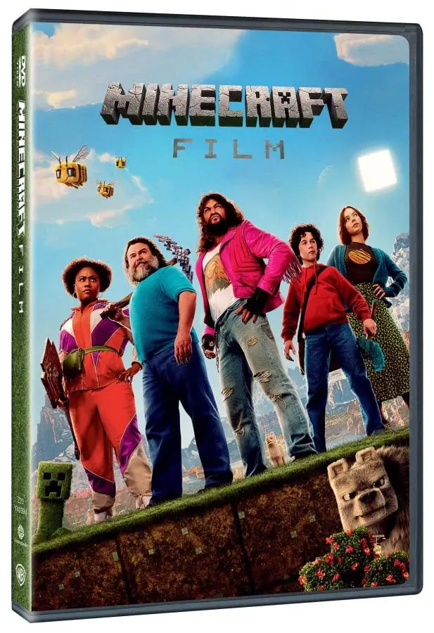 Minecraft film DVD