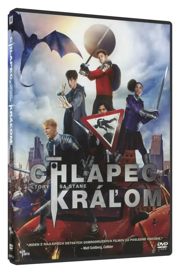 Chlapec, který se stane králem (Chlapec, ktorý sa stane kráľom) (DVD) - DOVOZ (SK) - CZ dabing