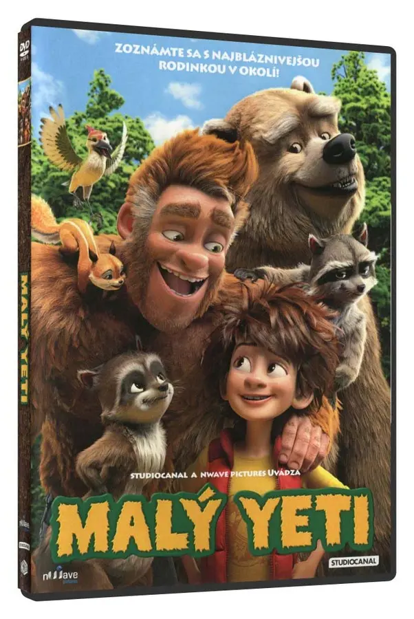 Maxinožka / Malý Yeti (DVD) - DOVOZ (SK) - CZ dabing