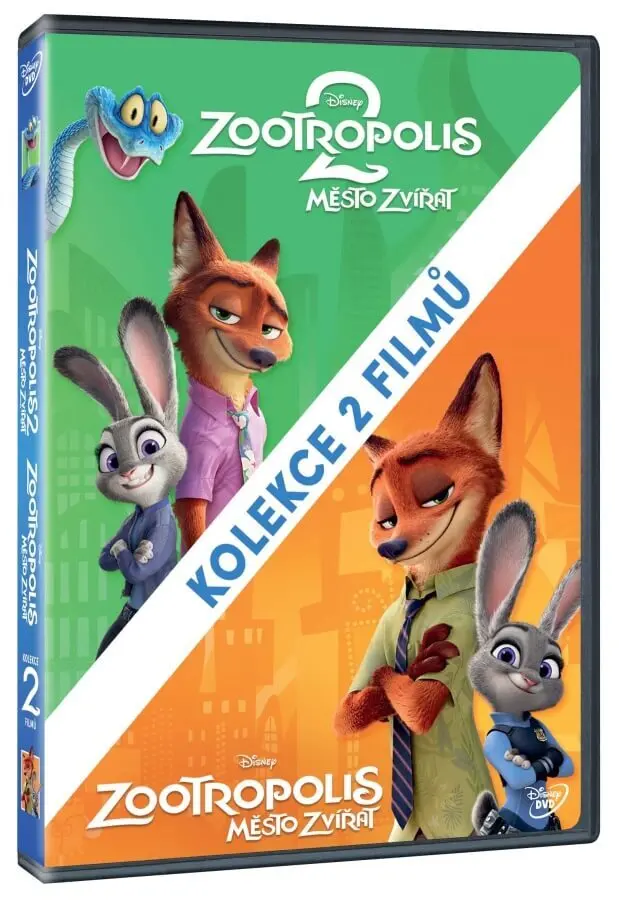 Zootropolis: Město zvířat kolekce 1-2 (DVD)