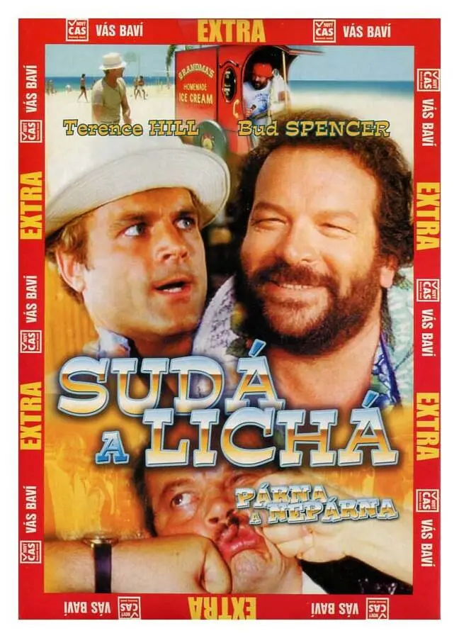 Sudá a lichá (DVD) - DOVOZ (SK) (papírový obal) - CZ dabing