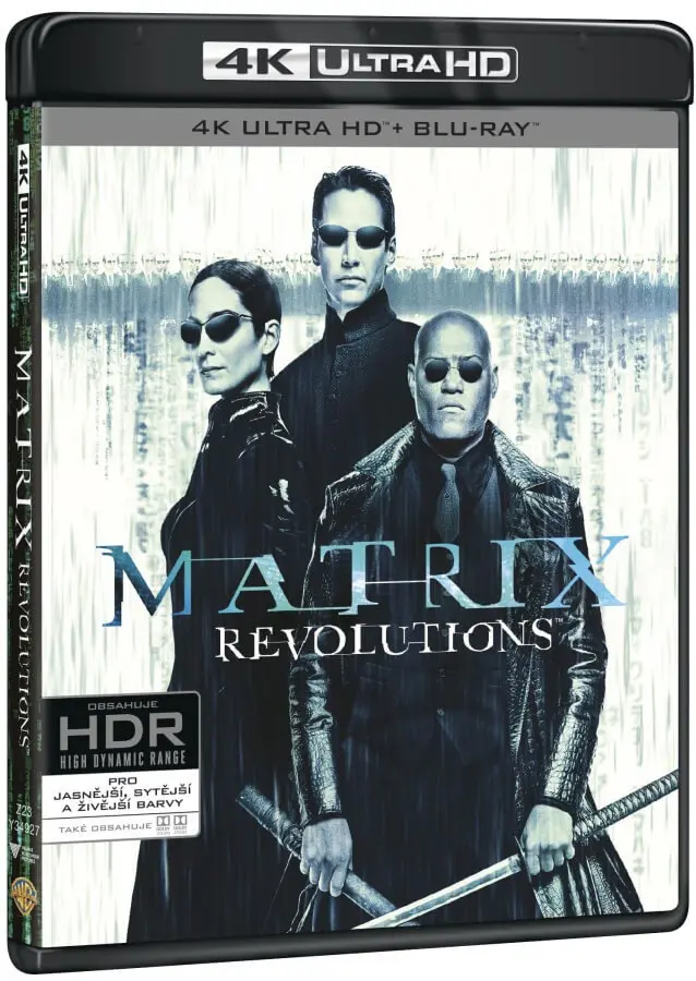 Matrix Revolutions Ultra HD Blu-ray - film z kategorie Akčné a dobrodružné
