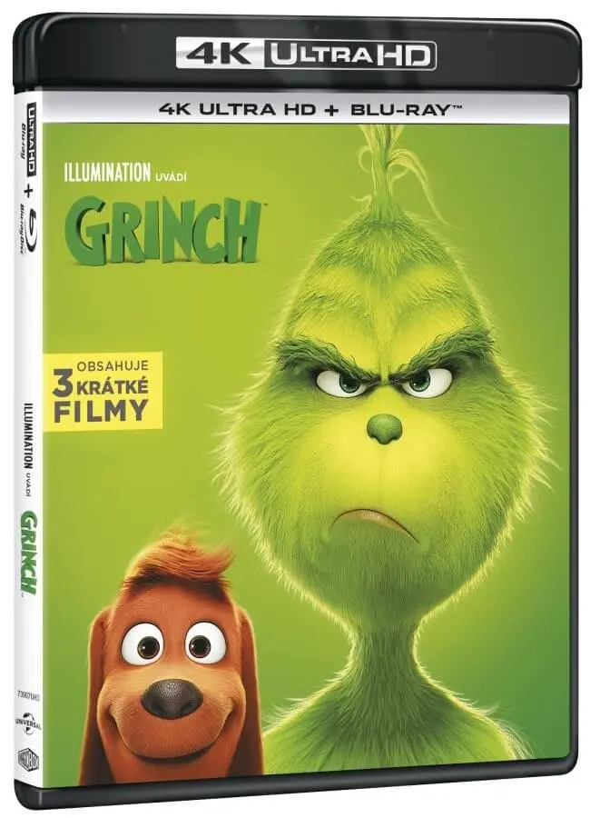 Grinch Ultra HD Blu-ray (Ultra HD Blu-ray + Blu-ray),Grinch Ultra HD Blu-ray (Ultra HD Blu-ray + Blu-ray) - film z kategorie Detské a animované