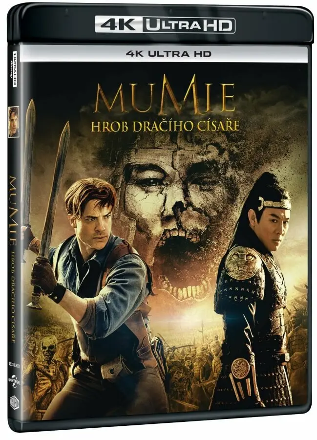 Mumie: Hrob Dračího císaře Ultra HD Blu-ray (UHD a BD),Mumie: Hrob Dračího císaře Ultra HD Blu-ray (UHD a BD) - film z kategorie Akčné a dobrodružné