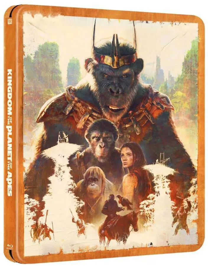 Království Planeta opic - Limitovaná sběratelská edice - steelbook - film z kategorie Akčné sci-fi