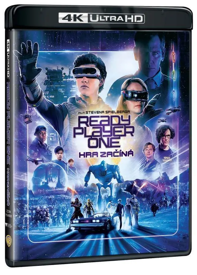Ready Player One: Hra začíná  Ultra HD Blu-ray (UHD a BD),Ready Player One: Hra začíná  Ultra HD Blu-ray (UHD a BD) - film z kategorie Akčné a dobrodr
