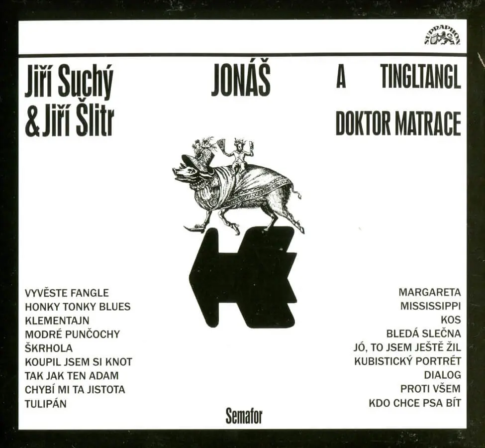 CD Jiří Suchý & Jiří Šlitr: Jonáš A Tingltangl / Jonáš A Doktor Matrace