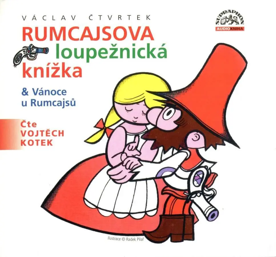 Rumcajsova loupežnická knížka - (audiokniha) - Václav Čtvrtek