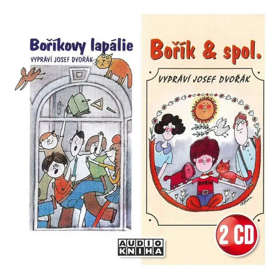 2CD Josef Dvořák: Steklač: Boříkovy lapálie / Bořík & s