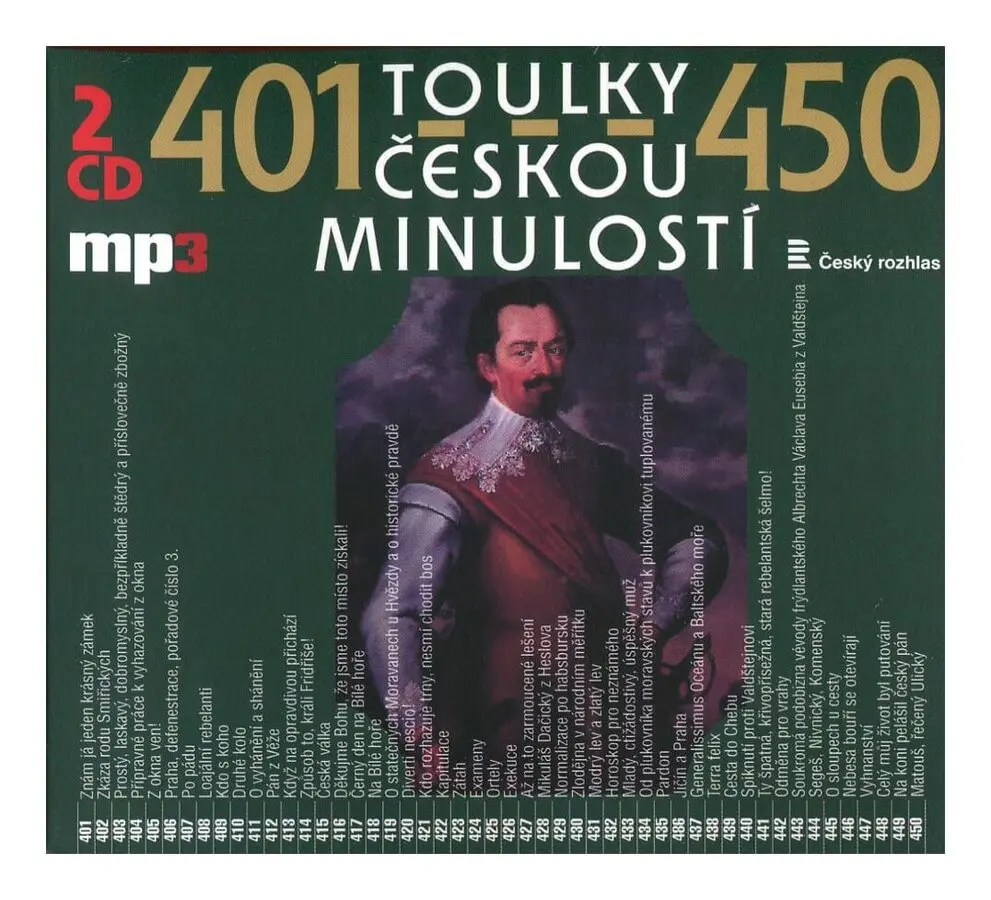 2CD Various: Toulky českou minulostí 401-450 (MP3-