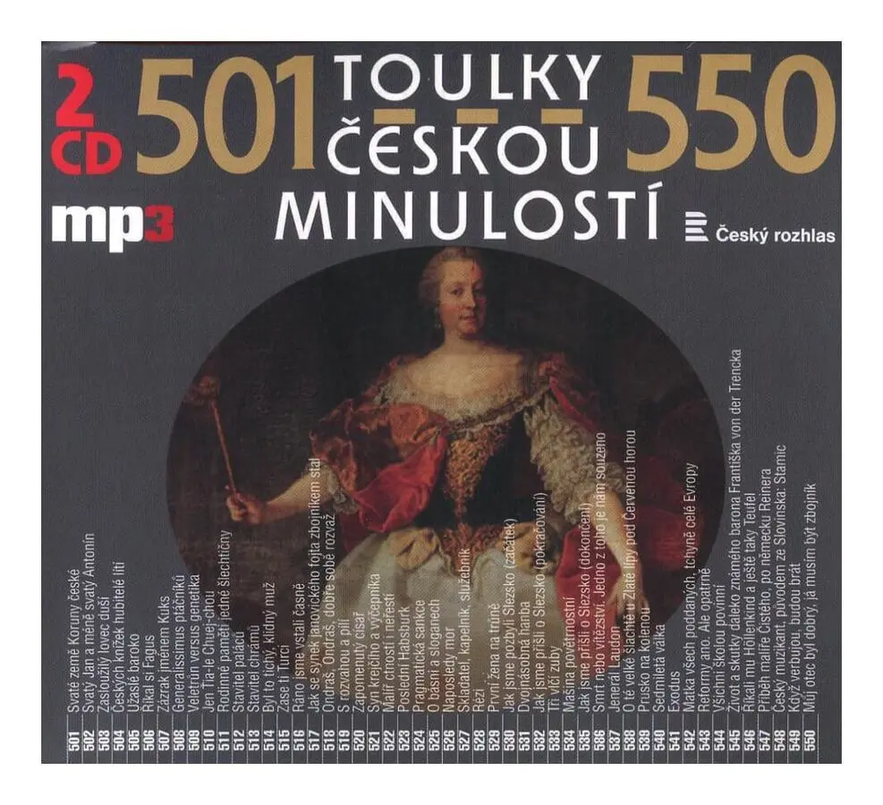2CD Various: Toulky českou minulostí 501-550 (MP3-