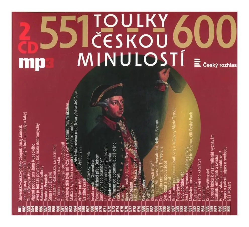 2CD Various: Toulky českou minulostí 551-600 (MP3-