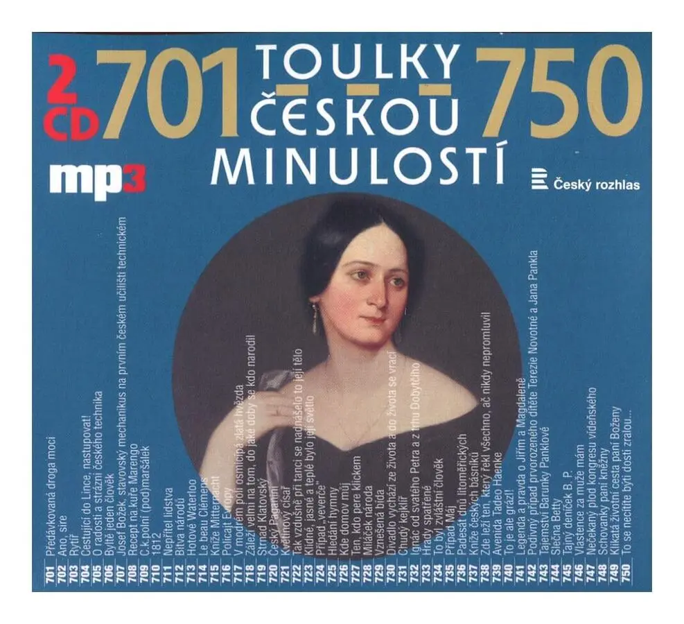 2CD Various: Toulky českou minulostí 701-750 (MP3-
