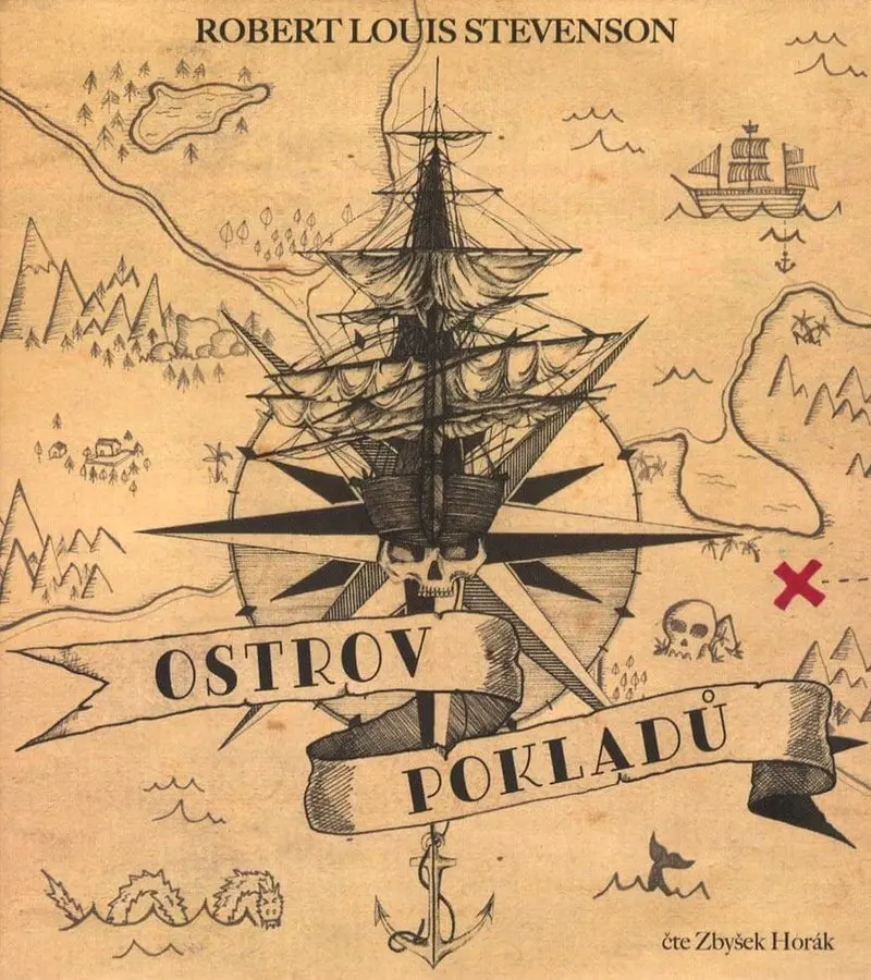 Ostrov pokladů - CDmp3 (Čte Zbyšek Horák) - Robert Louis Stevenson