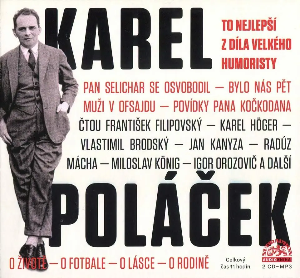 To nejlepší z díla velkého humoristy - 2 CDmp3 (audiokniha) - Karel Poláček