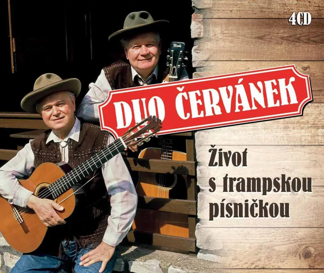 Duo Červánek: Život s trampskou písničkou - kolekce 4 CD - Červánek Duo