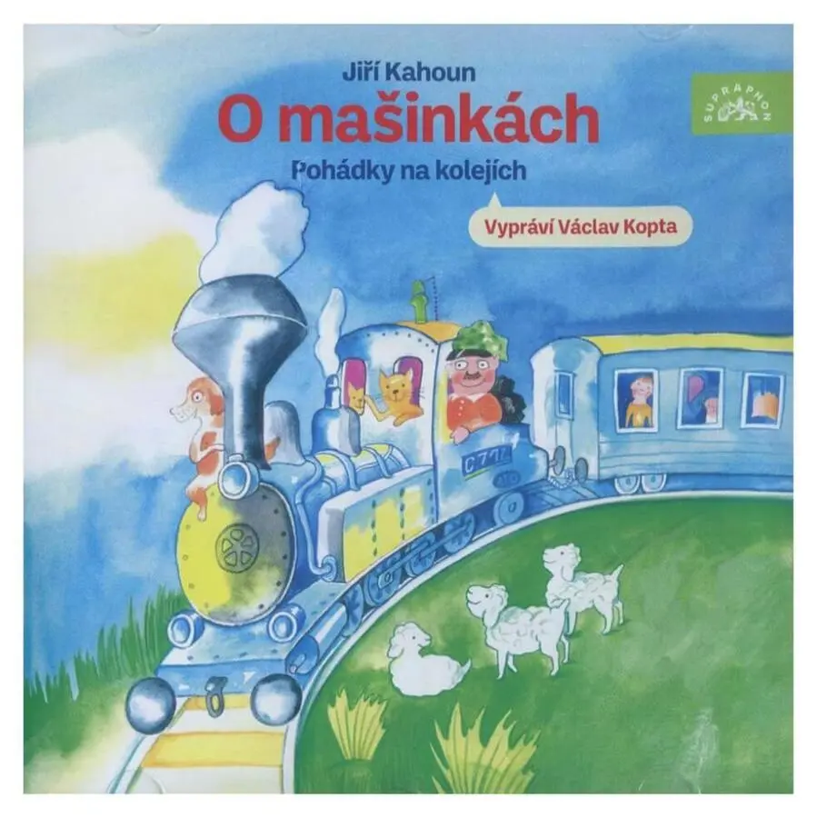 O mašinkách - Pohádky na kolejích (audiokniha - čte Václav Kopta) - Jiří Kahoun