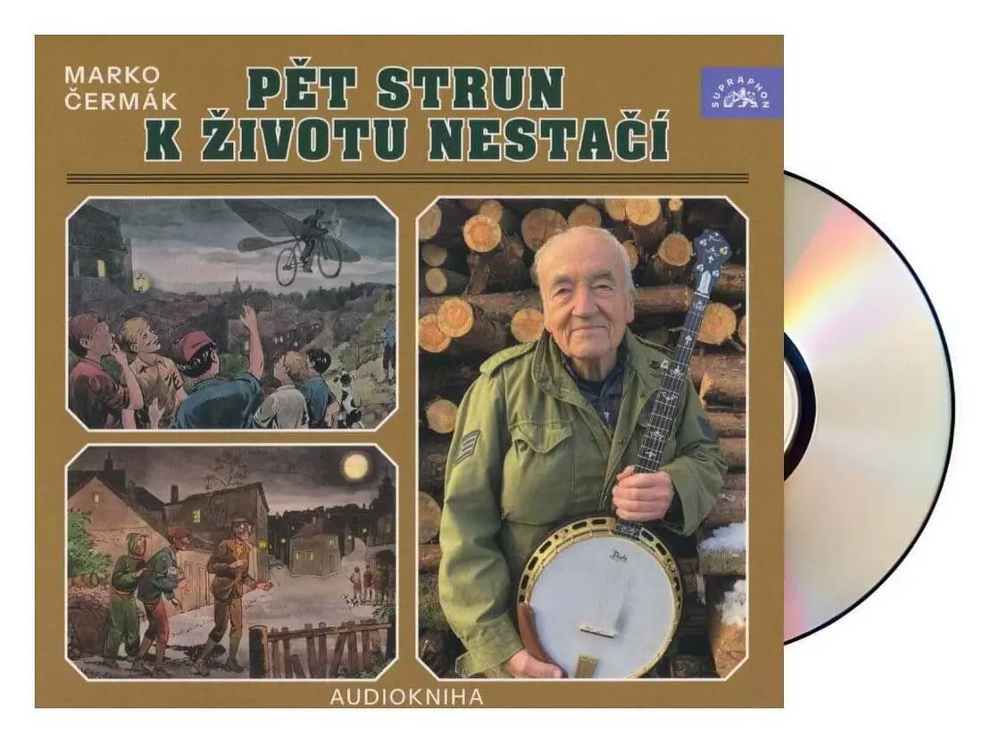 Pět strun k životu nestačí - (audiokniha) - Marko Čermák