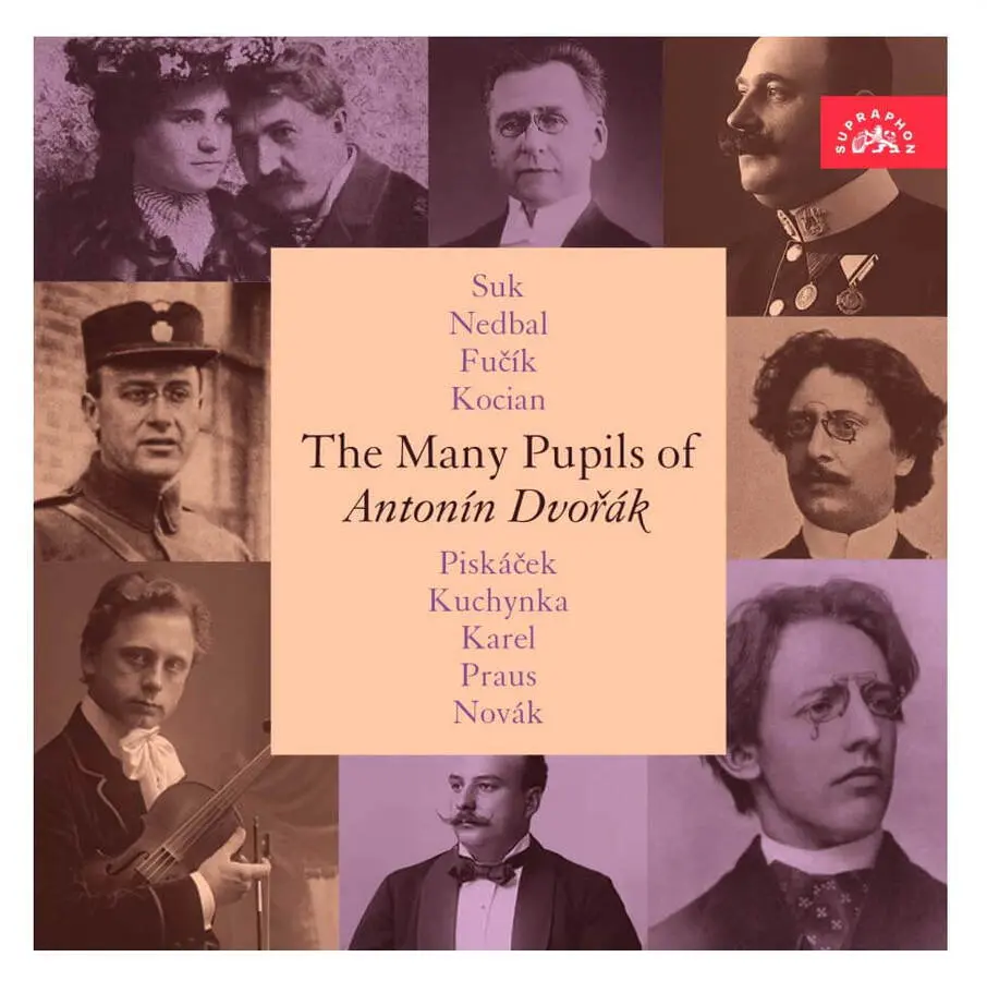 The Many Pupils of Antonín Dvořák - 3 CD - kolektiv autorů
