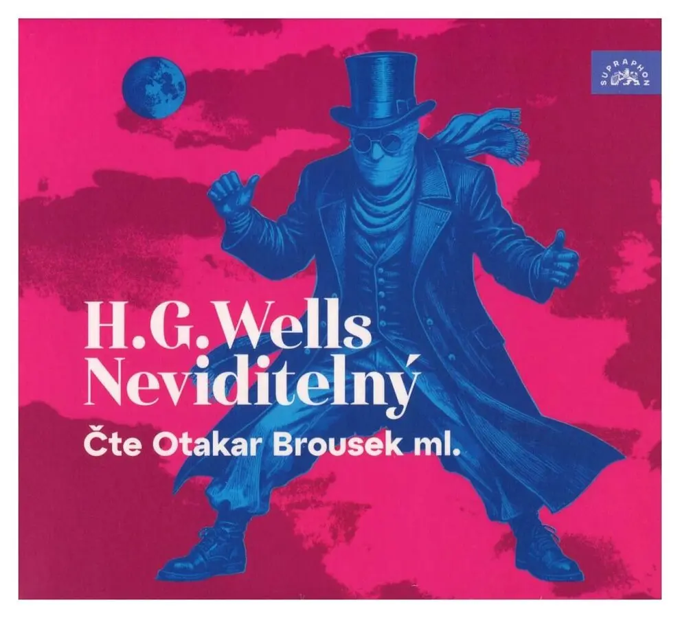 Neviditelný (audiokniha - čte Otakar Brousek ml.) - Herbert George Wells