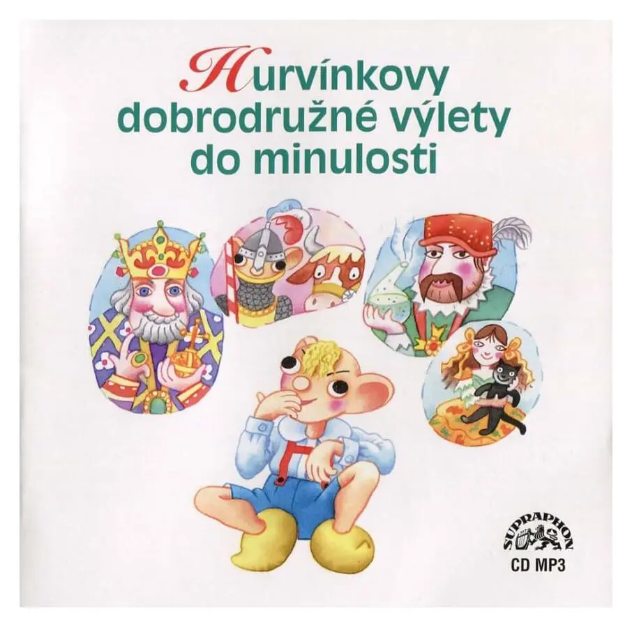 CD Hurvínkovy dobrodružné výlety do minulosti (čtou Martin Klásek, Helena Štáchová) (audiokniha) - Divadlo S + H