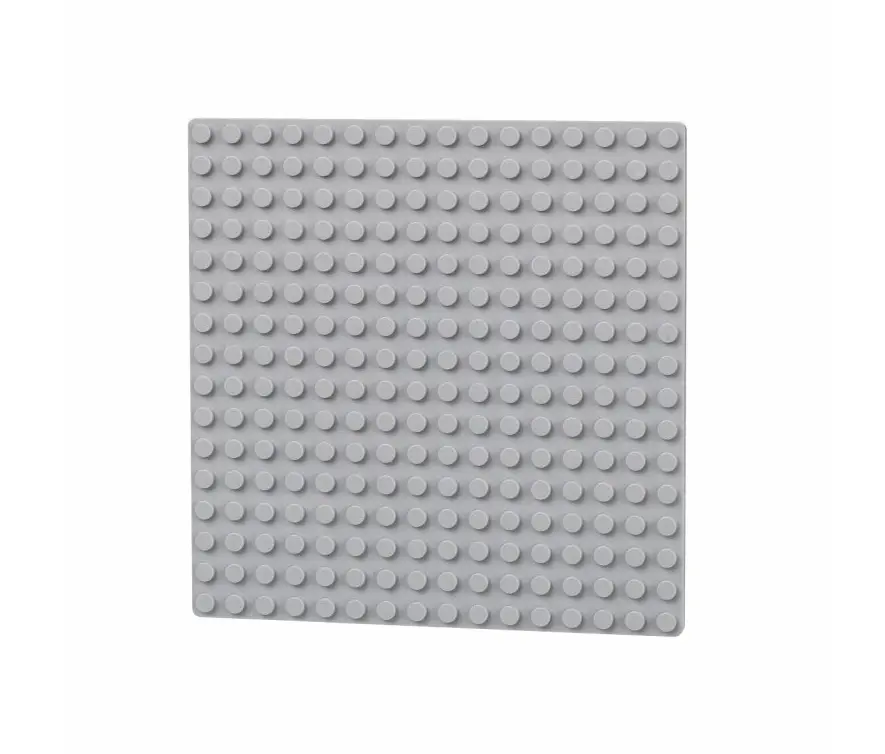 L-W Toys Oboustranná deska 16x16 světle šedá