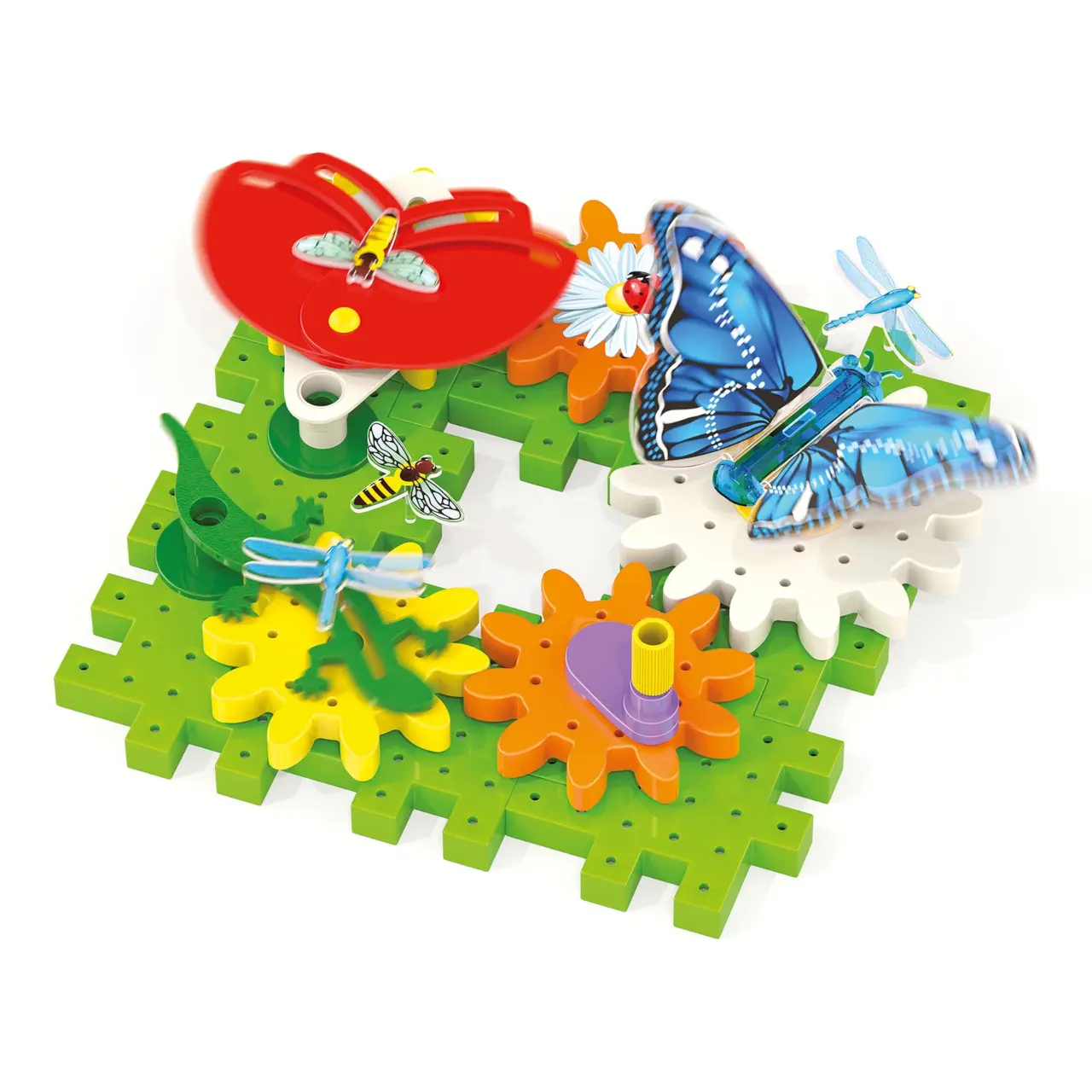 Garden Fun Georello bugs & gears - převodová stavebnice zahrádky - hra z kategorie Stavebnice