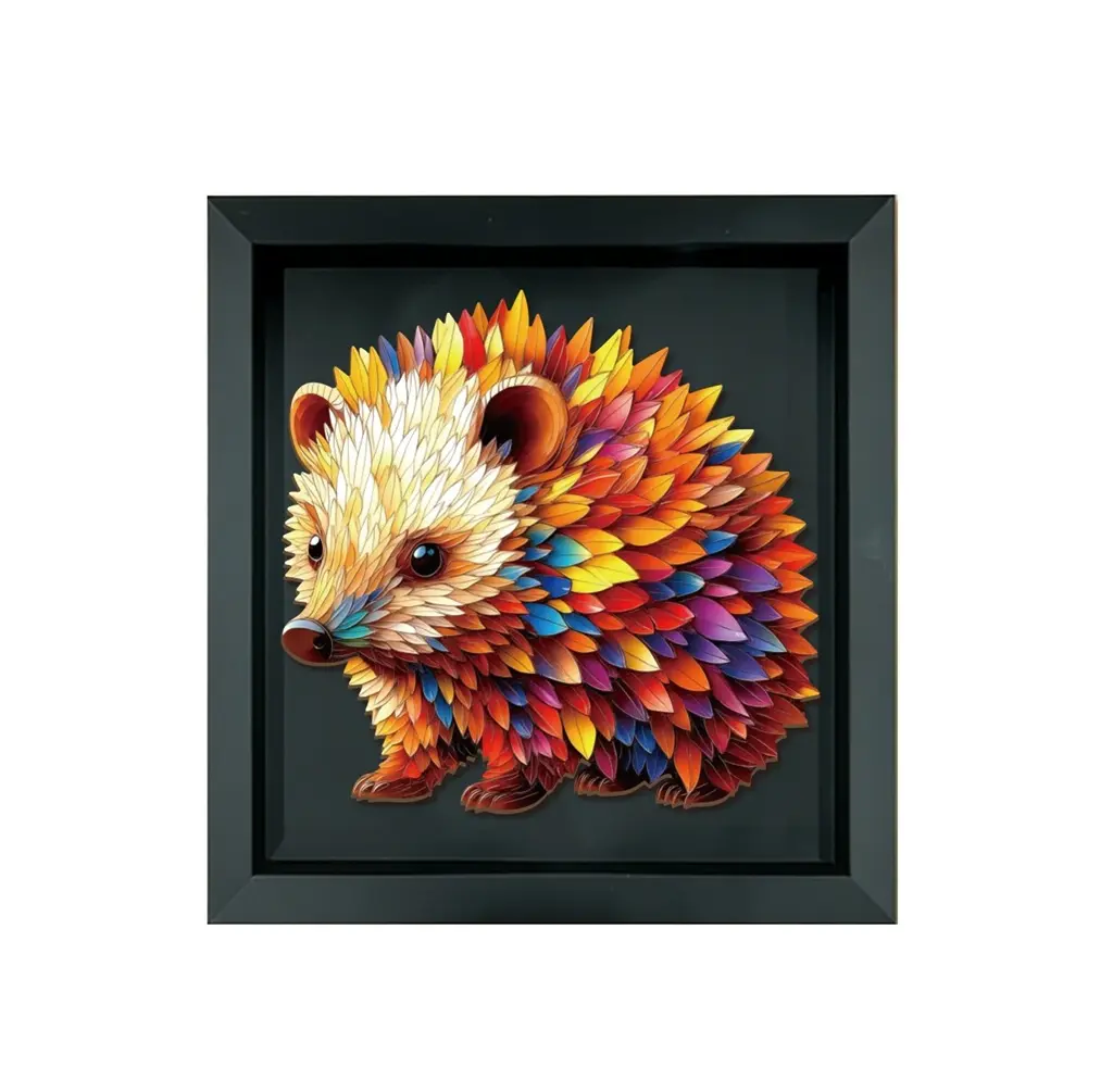 2Kids Toys Dřevěné puzzle Ježek