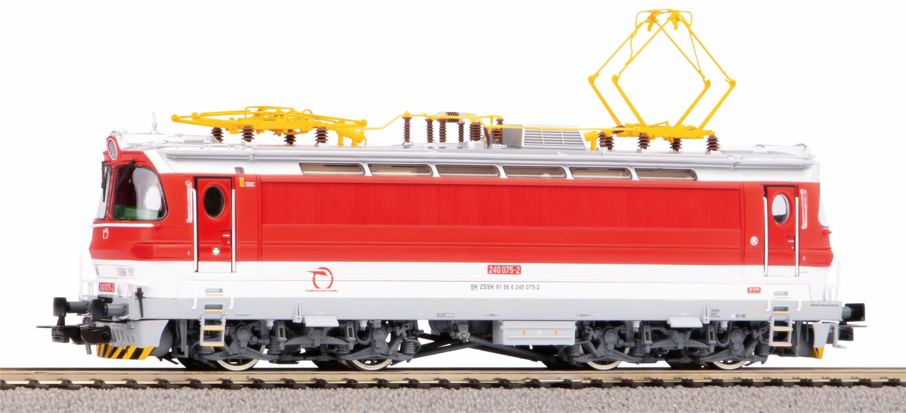 Piko Elektrická lokomotiva vč. dig. dekodéru BR 240 „Laminátka“ ZSSK VI - 51388