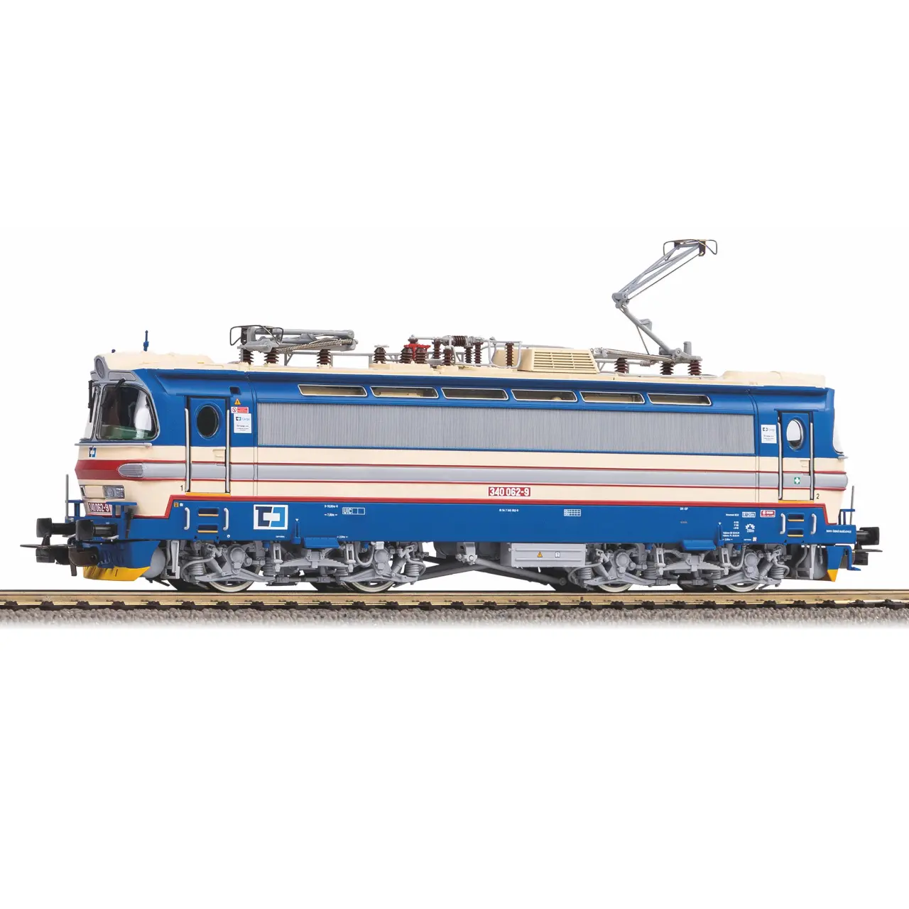 Piko Elektrická lokomotiva vč. dig. dekodéru BR 340 Laminátka ČD Cargo IV, digitální - 51394