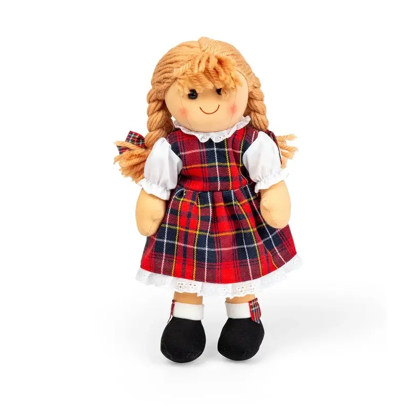 Bigjigs Toys Látková panenka Iona - 30 cm