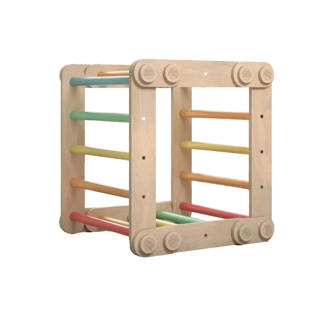 BusyKids Montessori lezecká sestava duhová