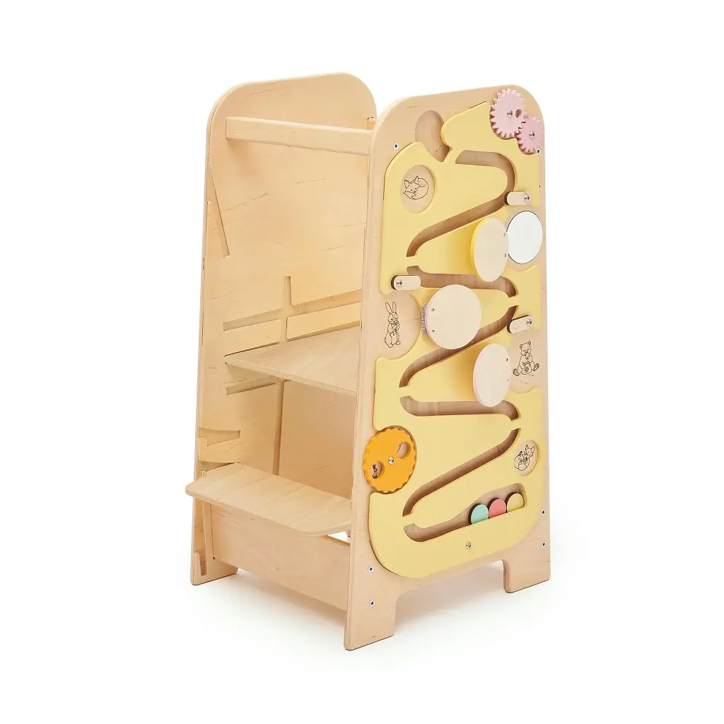 BusyKids Rostoucí učící věž Play 5v1 75 cm