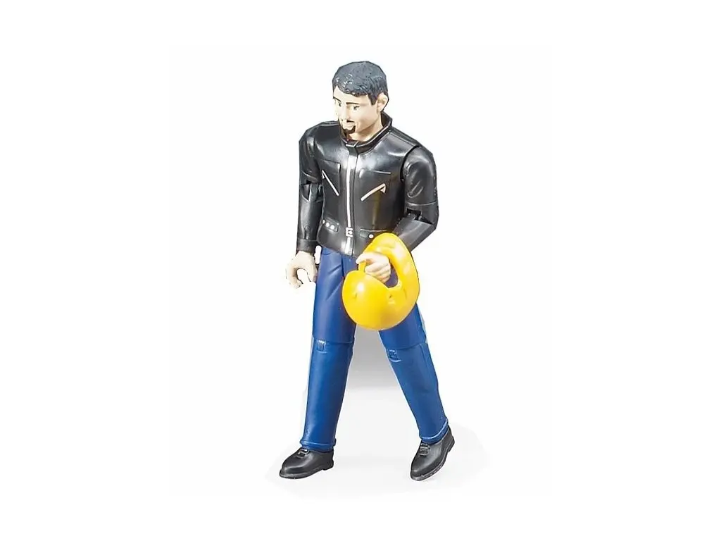 Figurka závodníka - Bruder 43509