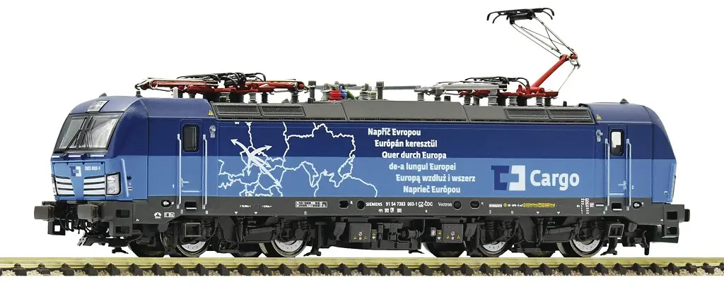 Elektrická lokomotiva 383 003-1, CD Cargo 1:160 /N/