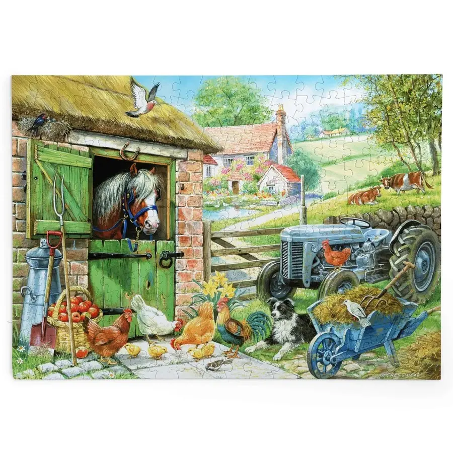 HOP Puzzle Na farmě 250 velkých dílků