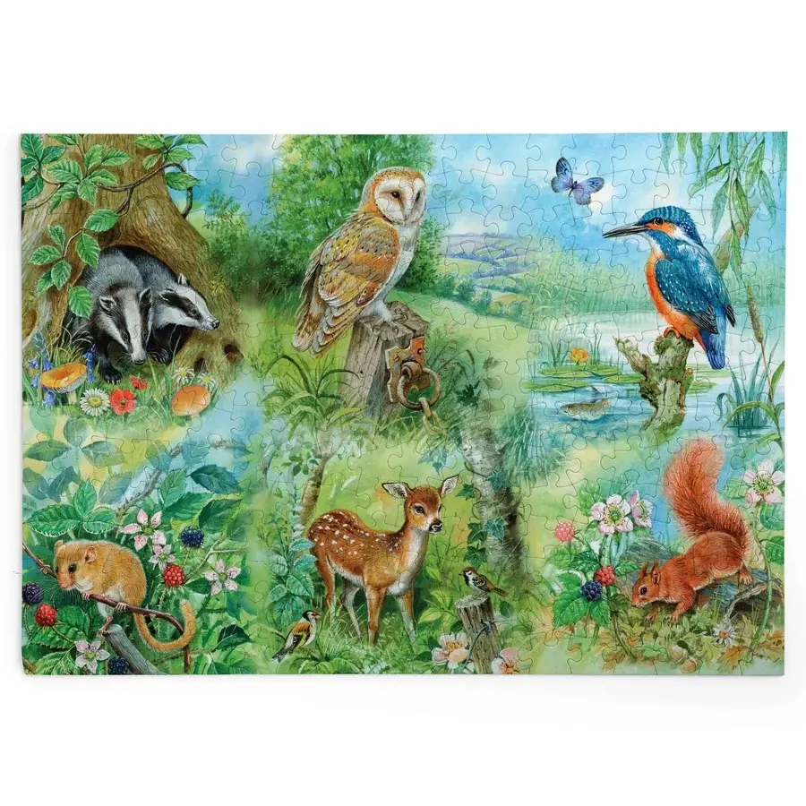 HOP Puzzle Zvířata v přírodě 250 velkých dílků