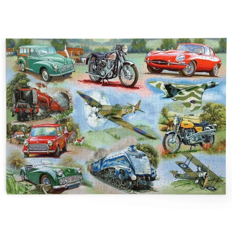 HOP Puzzle Nejlepší dopravní prostředky 250 velkých dílků