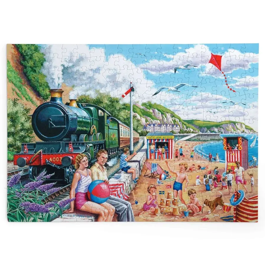 HOP Puzzle Přímořská idyla 250 velkých dílků